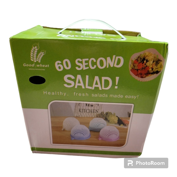 New 60-Second Salad Cutter Bowl Kitchen Tool - Picture 1 of 6